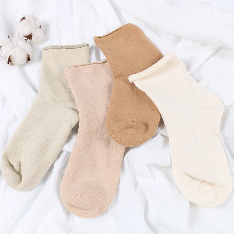 Bán buôn vớ cotton mềm mùa đông ấm áp dành cho nữ phi hành đoàn