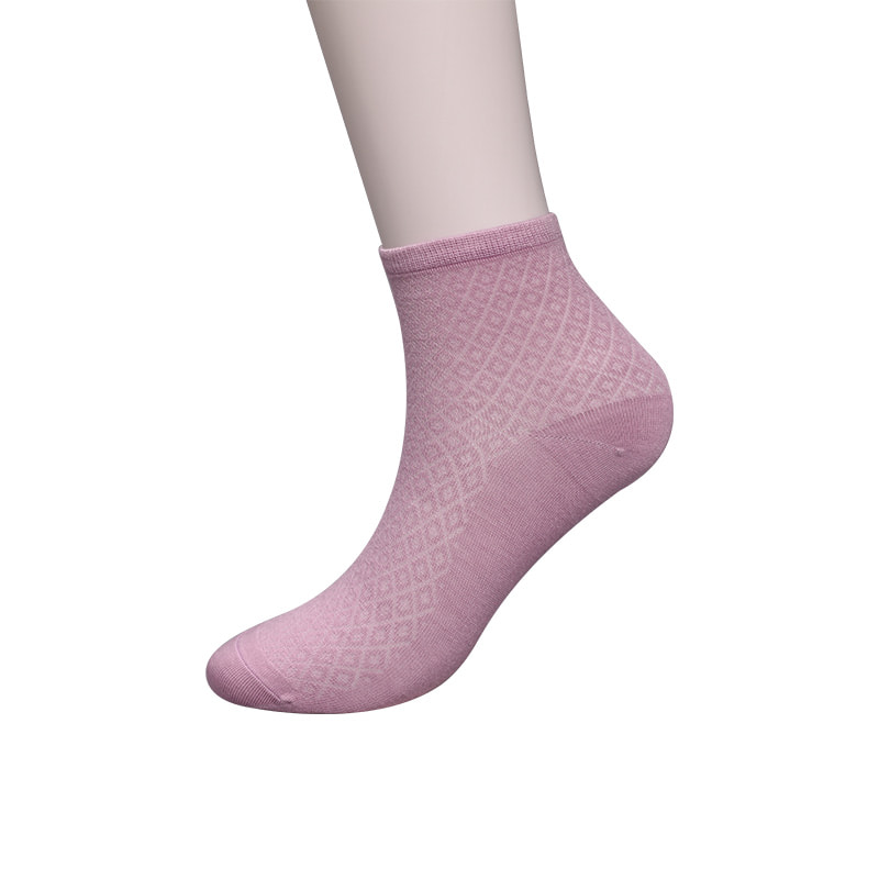 Túi nylon sợi tre mềm mại, tất nữ hình kim cương nhỏ mỏng, tất nữ khâu tay WSD1689