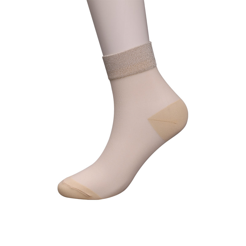 Tất nữ lụa nylon trong suốt cotton thời trang Tất nữ lụa nylon trong suốt siêu mịn Tất nữ lụa pha lê WSD1946