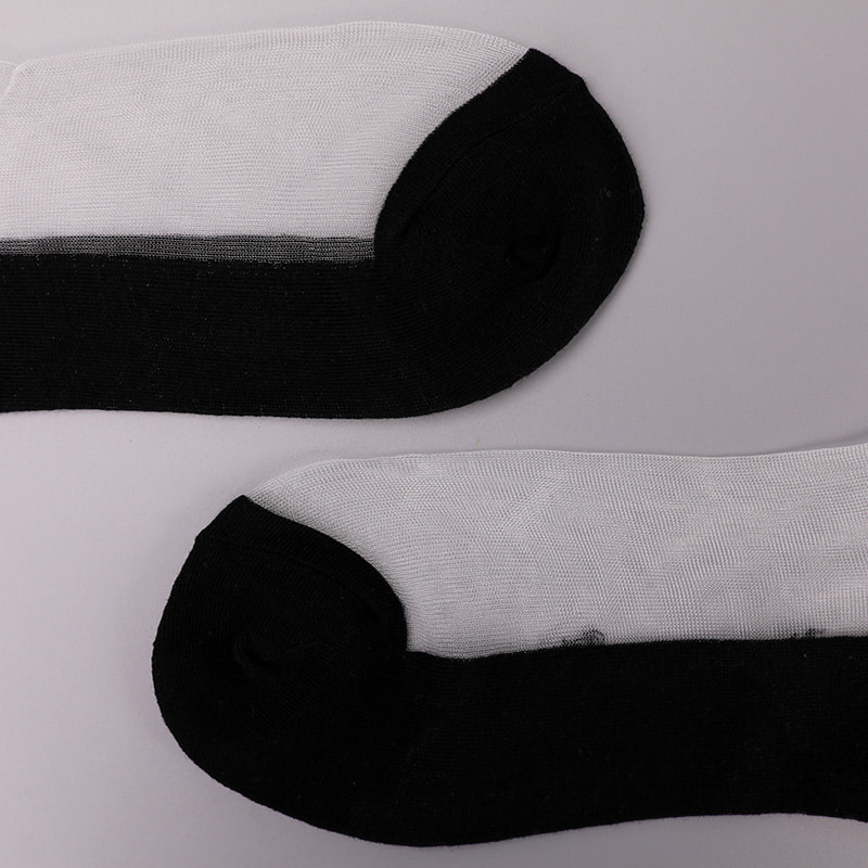 Thời Trang Nylon Trong Suốt Lụa Cotton Đáy Nữ Thuyền Tất Top Ngọc Trai Thủy Tinh Pha Lê Lụa Nữ Thuyền Tất WSD1288