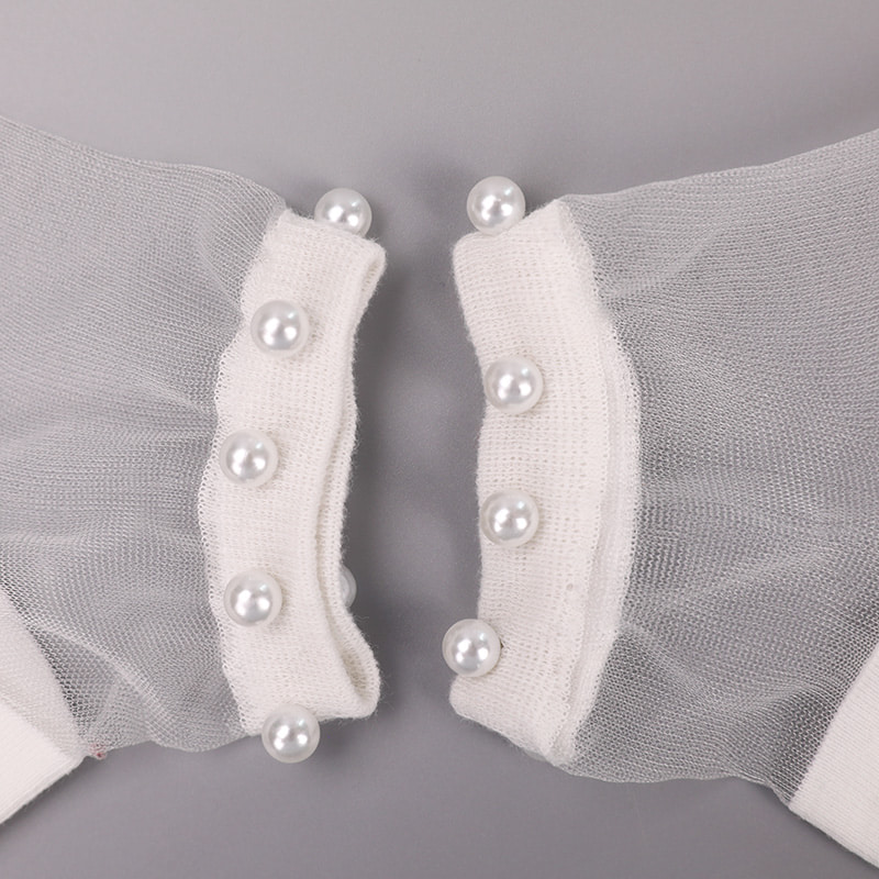 Thời Trang Nylon Trong Suốt Lụa Cotton Đáy Nữ Thuyền Tất Top Ngọc Trai Thủy Tinh Pha Lê Lụa Nữ Thuyền Tất WSD1288