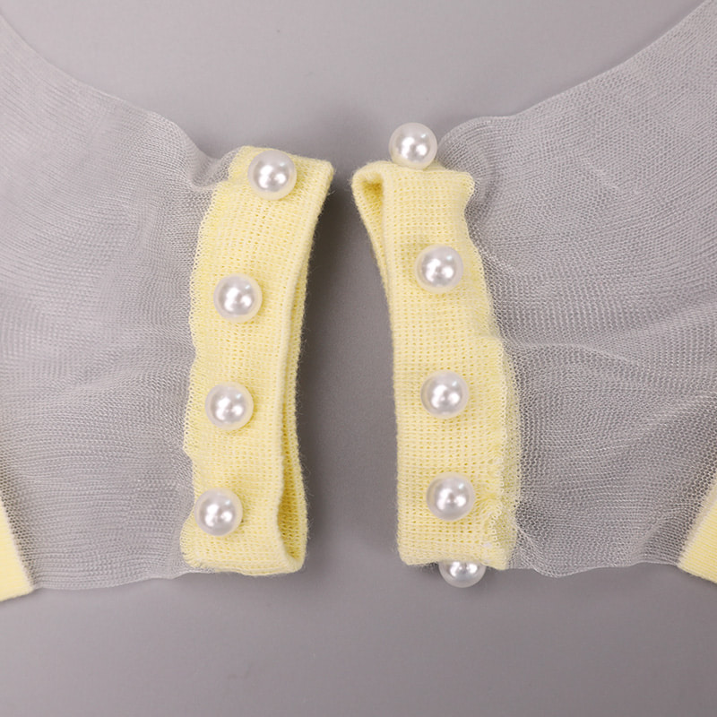 Thời Trang Nylon Trong Suốt Lụa Cotton Đáy Nữ Thuyền Tất Top Ngọc Trai Thủy Tinh Pha Lê Lụa Nữ Thuyền Tất WSD1288