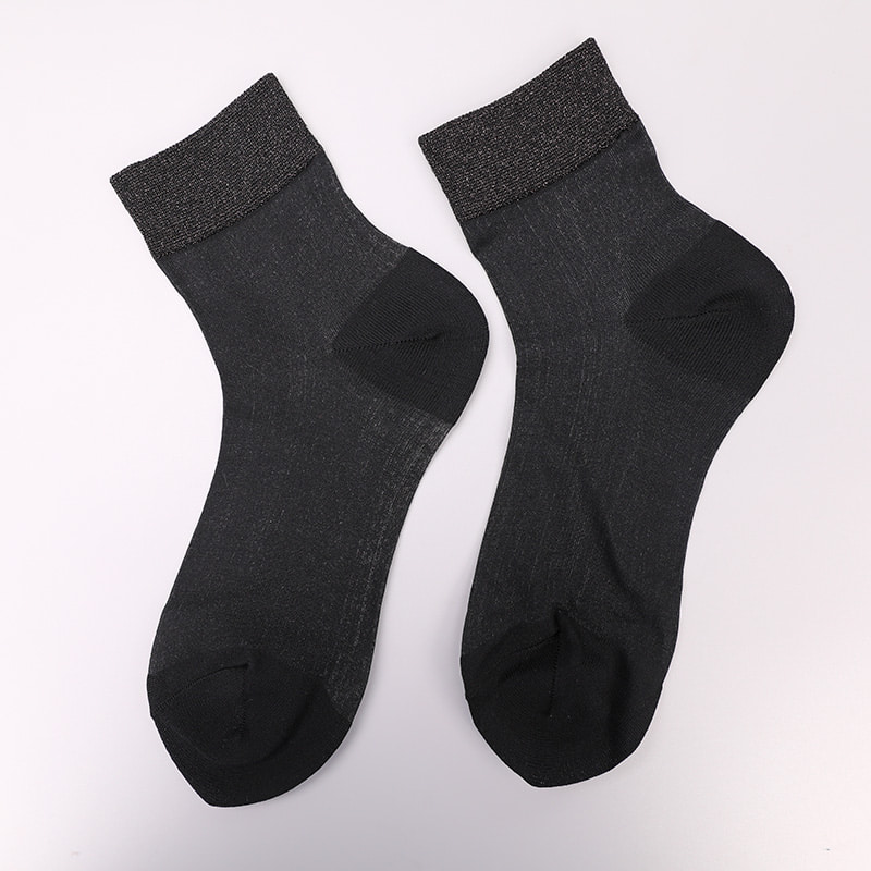 Tất nữ lụa nylon trong suốt cotton thời trang Tất nữ lụa nylon trong suốt siêu mịn Tất nữ lụa pha lê WSD1946