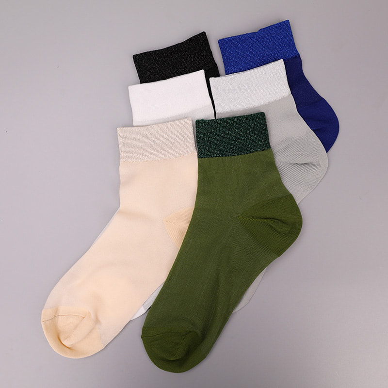 Tất nữ lụa nylon trong suốt cotton thời trang Tất nữ lụa nylon trong suốt siêu mịn Tất nữ lụa pha lê WSD1946