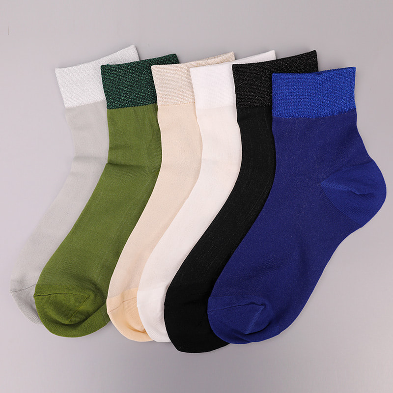 Tất nữ lụa nylon trong suốt cotton thời trang Tất nữ lụa nylon trong suốt siêu mịn Tất nữ lụa pha lê WSD1946
