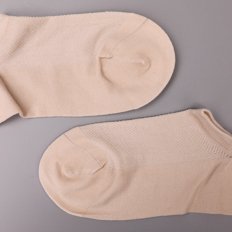 Tất nữ phối lưới siêu mỏng cotton, nylon và spandex khâu tay WSD1673