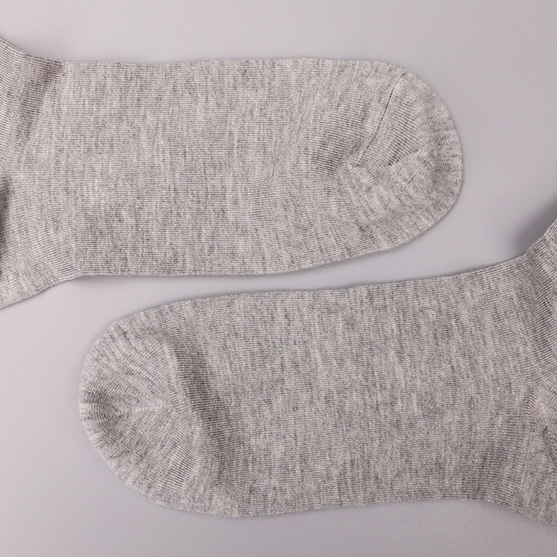 Mềm mại sợi tơ nylon bọc thun giả 3D in hoa dệt tay khâu mùa thu đông tất nam WSD2850