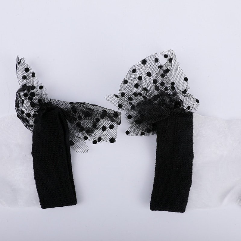 Kính thời trang lụa cotton đáy tất nữ đường may trong suốt lụa nơ nữ tất Pha Lê lụa nữ WSD1911