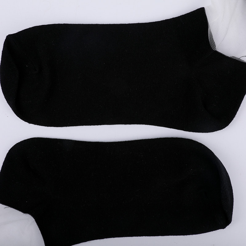 Kính thời trang lụa cotton đáy tất nữ đường may trong suốt lụa nơ nữ tất Pha Lê lụa nữ WSD1911
