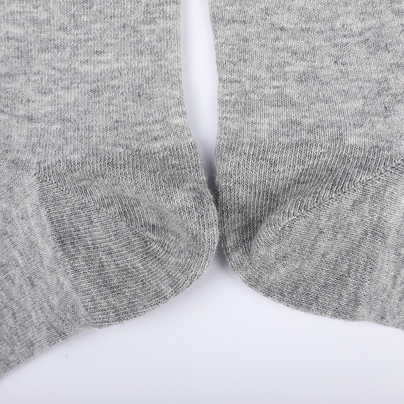 Tất Cotton Chải Kỹ Cotton Bọc Amoniac Tất 98% Sợi Cotton Dệt Hoa Nhỏ Khâu Tay Mùa Thu Đông Tất Nam WSD2581