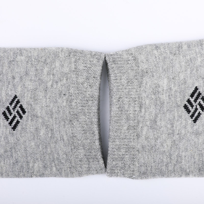 Tất Cotton Chải Kỹ Cotton Bọc Amoniac Tất 98% Sợi Cotton Dệt Hoa Nhỏ Khâu Tay Mùa Thu Đông Tất Nam WSD2581