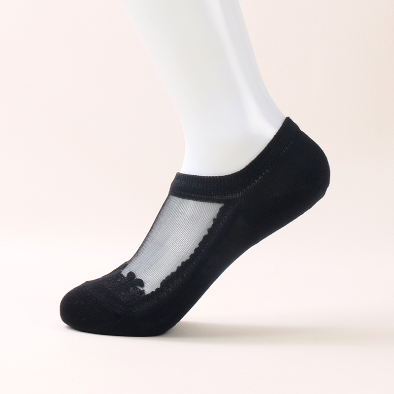 Mùa hè pha lê ren Lady Sock Nhà sản xuất Sock Phụ nữ Vớ lụa trong suốt gợi cảm của phụ nữ