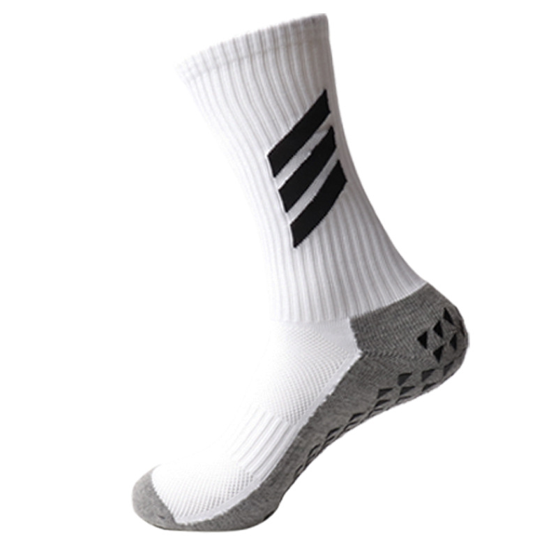 Compression Sport Running Anti Sip Football Custom Grip Logo vớ tùy chỉnh