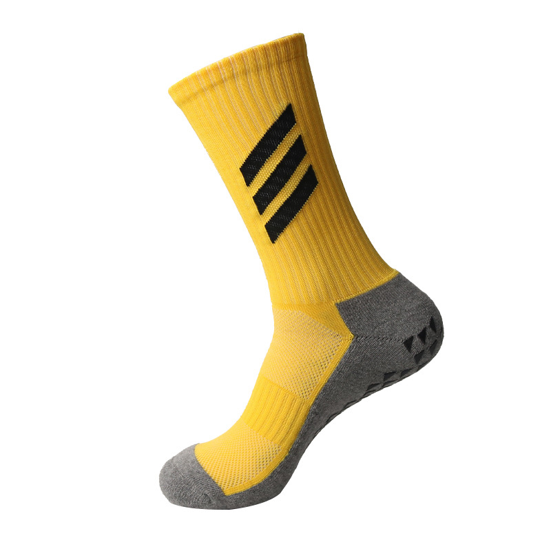 Compression Sport Running Anti Sip Football Custom Grip Logo vớ tùy chỉnh