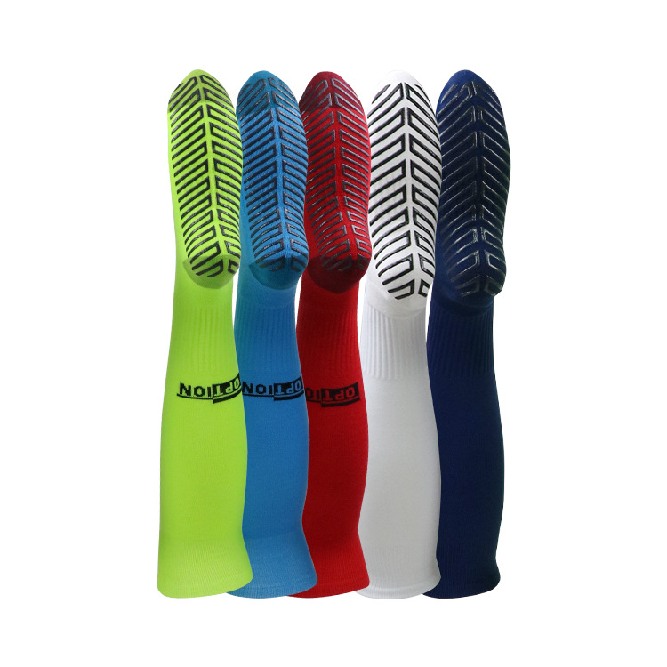 Chất lượng cao Thiết kế chuyên nghiệp Logo Bóng đá Tùy chỉnh Non Slip Sports Grip Sock Football